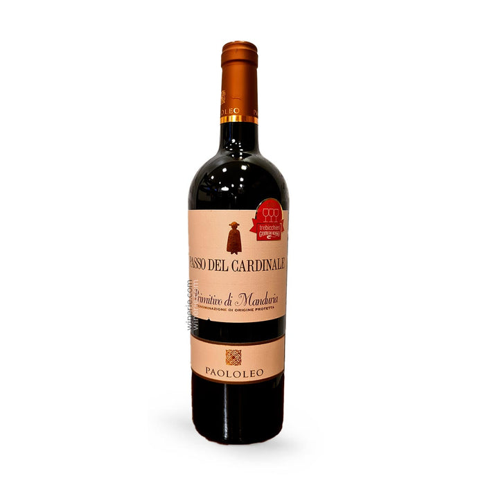 Paololeo Passo del Cardinale Primitivo di Manduria DOP 2022 750ml