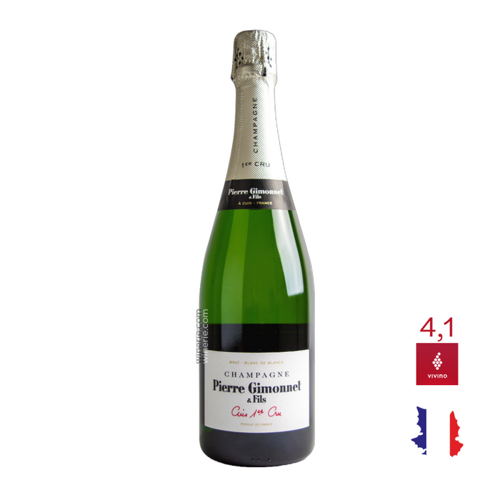 Pierre Gimonnet & Fils Blanc de Blancs Cuis Brut Champagne 1er Cru 750ml